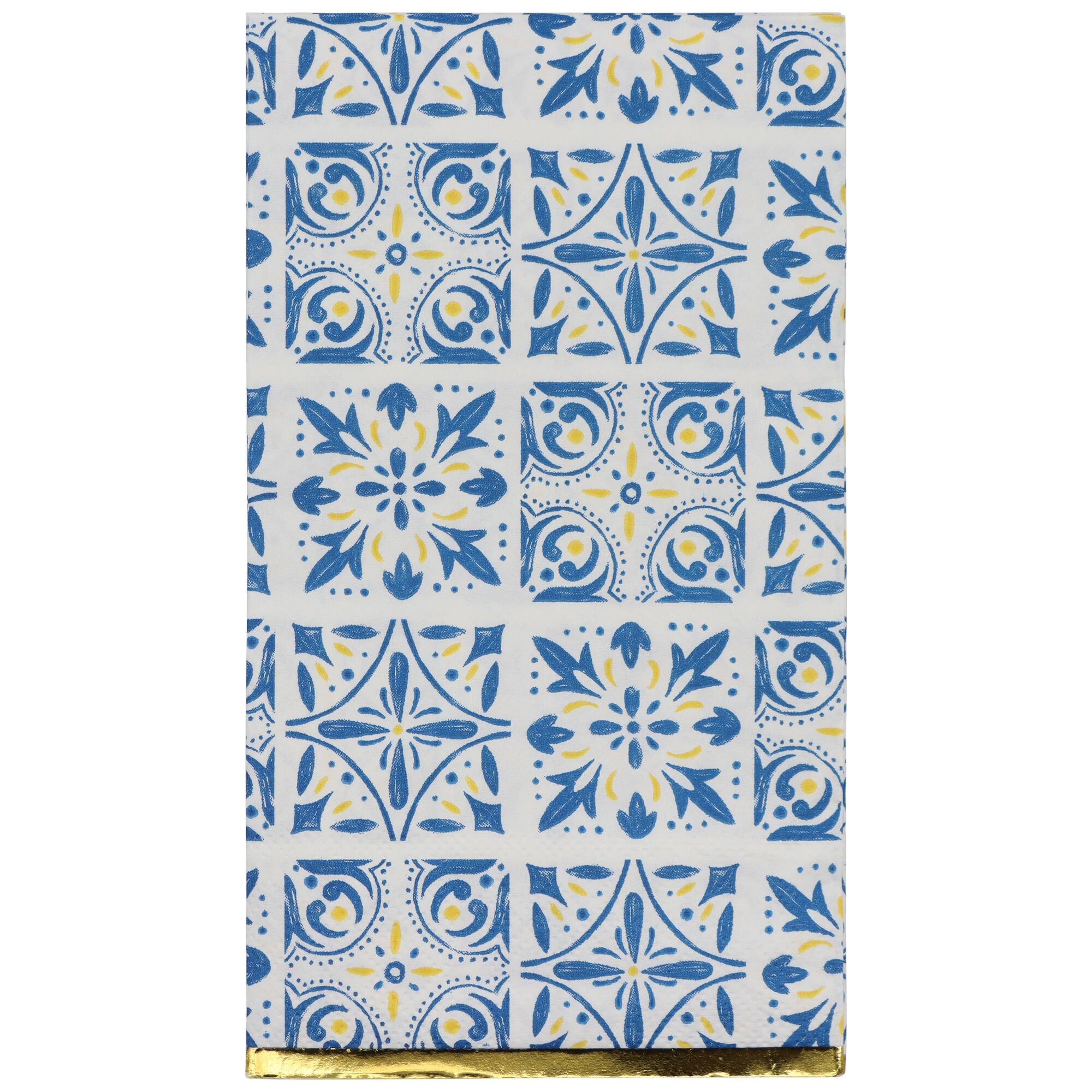 Citrus Kitchen Blue Tile Paper Guest Napkins, 20ct. by Celebrate It™